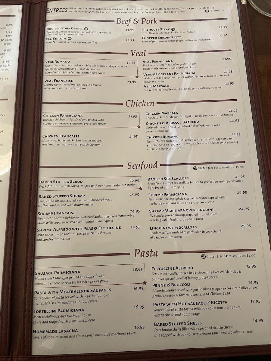 Tavern Restaurant Menu - Image 4